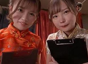 《美少女・回春マッサージ》ロリロリ超絶可愛い童顔チャイナ娘が極上サービス！金玉カラッポ搾り取り【松本いちか・永瀬ゆい】