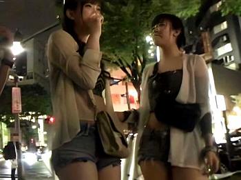 【素人ナンパ】渋谷の淫乱白ギャルと4P乱交ｗ友達の目の前で美巨乳ヤリマン痴女3Pフェラ騎乗位で痙攣絶頂♡剛毛エロ動画企画