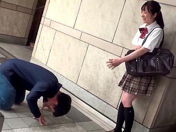 ＜痙攣×女子高生＞恋人がいる巨乳の女子校生を口説き初めてのクライマックスへ誘導！快感に我を忘れる瞬間がここに！