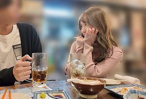 【逆ナンパ】「酔っ払って逆ナンパとか面白そう！」ベテランAV女優が酒場で素人男子を逆ナンパ！