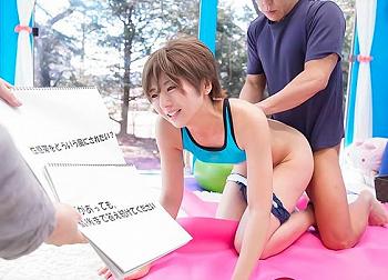【マジックミラー号即ハメ】陸上してるスポコス女子が急な展開でイキ放題！入れられっぱなしの状況から逃れられない