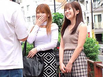 三十路美魔女お母さんと美少女JDを素人親子ナンパ企画でGET‼絶倫チンポで親子丼3P乱交セックスで精子中出し【母娘ナンパ