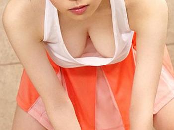 【無防備JKの誘惑】『見ないで…』ぷるるんおっぱいがチラ見え！思春期男子の理性が崩壊しちゃう！制服女子の無意識なエロさに