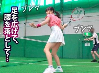 小っちゃカワイイ栄養士さんと趣味のテニスからの夜のウインブルドンで、彼女にチ●ポサービスエースを決めちゃうよwww
