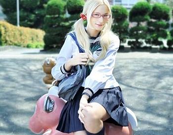 北欧ブロンドＪＫおまんこ生中出し！スレンダーボディの金髪美少女が野郎共に雑にヤラれる！