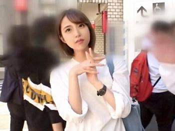 【キュートな美少女の過激ご奉仕】『もっと…かき回して…』ショートカットの美少女がおマンコ激しく責められ、ビクビク感度MA