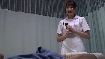 【マジナースの天使】深夜のナースコールに呼ばれた可愛いナースは患者の全身をなめなめしてしゃぶったらシックスナインで