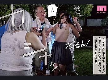 【JK辱め輪姦レイプ&times;ホームレス村】ホームレスから監禁肉便器された制服美少女&hellip;！恥辱の連続輪姦で容赦無くバチボコレイプ中