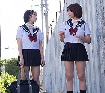 【JKレイプ】「美少女二人組の正体は女捜査官？」敵に見破られた二人は媚薬でイカされてキメセク堕ちしてしまう！