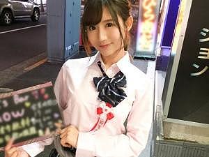 【素人ナンパ】「やだ…オジサン…イッちゃう♡」夜の街でGETした制服少女！！背徳感MAXの即日セックスをマン喫！！