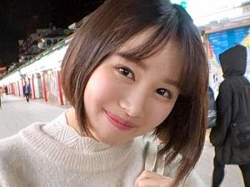 【幾野まち】濃厚フェラご奉仕プレーや痙攣イキセックスしてスレンダー美尻の20歳JDがスケベる！