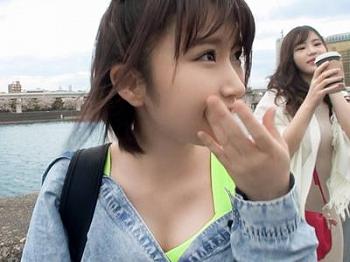 花見美少女をGETしホテル連れ込みする素人ナンパ企画！Fカップおっぱいお姉さんを巧みにハメるエロセックスで潮スプラッシュ