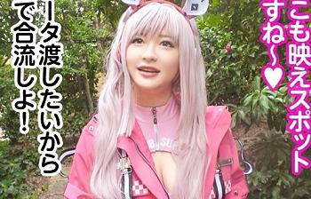＜コスプレ＞※爆乳コスプレイヤー(20)のオフパコ動画キターー(ﾟ∀ﾟ)！ロリ娘の潮吹きマンコを追撃ピストン責めｗｗｗ