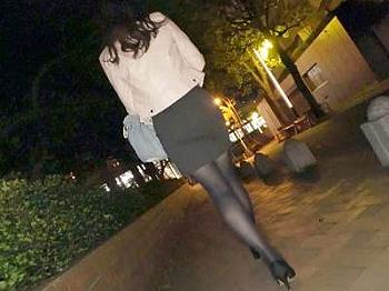 【素人】お色気たーっぷり黒パンスト黒スト美脚のお姉さんがエチ性交！ガン突きの突きあげ騎乗位で突かれて痙攣イキ！