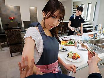 【料理教室×NTR】嫁のいる近くで料理教室の先生に誘惑されてチンポが反応してしまいこっそりセックスしたったｗｗｗ