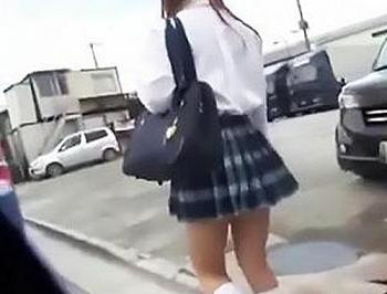 【JK拉致】車に連れ込まれた制服少女…抵抗は一切無駄！人権無し凌辱セックス、肉便器確定《中出しレイプ》
