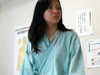 黒髪の素人娘が鬼畜施術師の魔の手にかかり強引な膣内射精パコ【中出し】