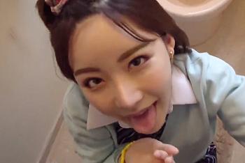 溜まってた？ｗいっぱぁい出たよ♡じゅるじゅぼフェラで男根が唾液まみれ～カノジョの友達が問答無用の寝取り即ハメ画策♡