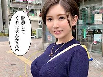 【素人】鬼エロ美巨乳ボーイッシュ美人お姉さんがえちえちSEX！横乳ぷるんぷるん乳揺れ立ちバック！