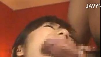 【大きい男女の性行為】　「すごい大きい」巨乳娘とデカチン男がフェラチオから連続したセックスで突きつ突かれる
