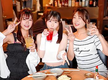 【ビッチ】飲みまくって泥酔してヤリたい放題！