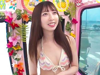 「やぁば笑何ですかまぢ‼」スレンダーで綺麗なSS級の水着ギャル、江ノ島でナンパして余裕の激パコユル股OPEN成功!