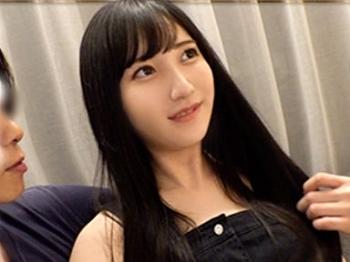 ＜素人＞黒髪ロングで色白美乳で桃尻の美少女♫巨根に悦び喉奥までずっぼり咥え♡毛無マンコに生ハメ鬼突き絶叫マジ逝き昇天♪