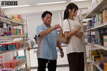 【紺野ひかる】万引きする女が犯される///「犯罪は犯罪です！」脅迫されてチンポを入れられる♡