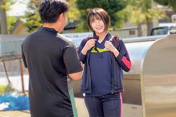 【素人ナンパ】短距離のアスリート選手と汗ダクになりながらの激しいスポーツセックス！！