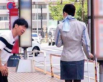 【CA】ナンパされたキャビンアテンダントの美貌がハイレベル！パンスト越しに刺激噛み締め昇天