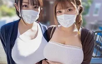 【弥生みづき】爆乳ギャルお姉さん+美少女とベロチューパイズリ手コキフェラ3PハーレムエロタレアダルトAV無料エロ動画