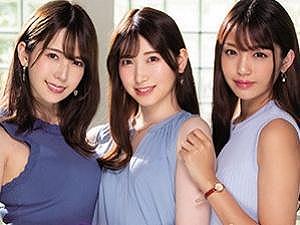 「あ、先輩ずるいですよー」男性社員をよってたかって痴女り始めるOLたち！飲みの後に待っていたのはホテルでの逆4Pで…