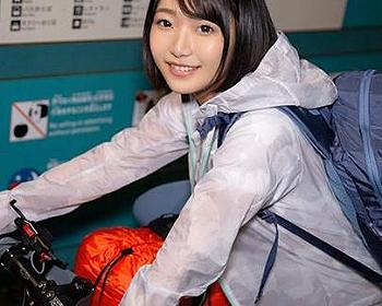 『自転車で日本一周中？！』自分を見つめ直すため旅をしている20歳の美少女は極エロスレンダーボディでした？！【エロ動画】