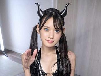 【八掛うみ】即ハメセックスして激エロちっぱいスレンダーの激カワ美人がエロエロ！小悪魔コスプレご奉仕もあるよ！