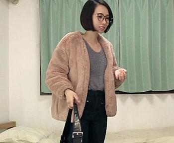 スレンダーボディの黒髪美女と中出しセックス！ＳＮＳで知り合ったカブくん、男だと思っていたら美人なお姉さんだった！