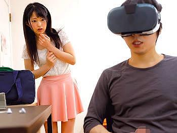 ＜近親相姦＞兄のエロVRでオナニーする妹JK！先っぽ挿入だけのはずが…理性崩壊して童貞チンポ全挿入の生中出し！＜貧乳＞