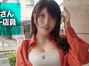 【素人】シリンジ浣腸の企画で激エロ噴射アナル大連発プレーして神乳セクシー美尻の美人28歳お姉さんがシコい流れ！