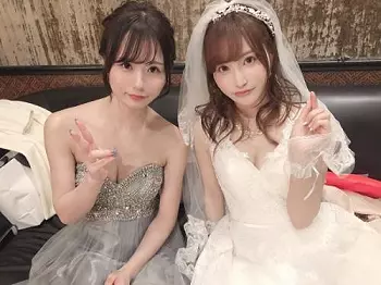 【天使もえ 坂道みる】人気No1・2女優が夢の共演！上下前後左右から同時に痴女られる360&deg;快感MAXドリーム逆3P