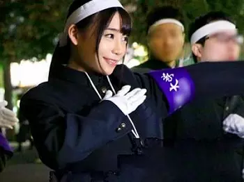 【巨乳応援団長】廃部寸前の応援団団長を務める美人巨乳団長JDをナンパしホテルで手コキ・パイズリのフルコース!押すｯ!
