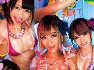 パリピギャルばかりのあわあわギャルソープ！乱交フェラチオが神ヌケルぞｗmマジでエロ杉注意ーーー❖勃起回避不能ｗ