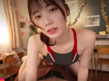 ＜ねっとりご奉仕_水着ガール＞サワサワ、ち○ぽ食べちゃうよぉ。マグロ状態のM男を貧乳が好き勝手に逆チカンするエロ動画WW