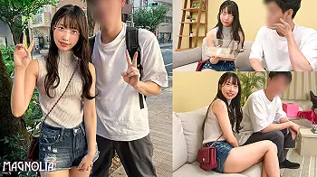 可愛い女友達とこんなエロ企画に参加出来るなんて&hellip;関西弁スレンダーJDが友だち肉棒激しく擦り付け