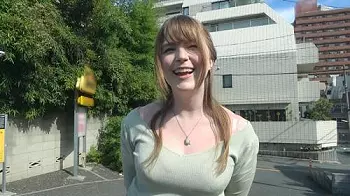 【中出し】ムチムチ金髪外人娘のジューン・ラブジョイとゴムなしお泊りデート！