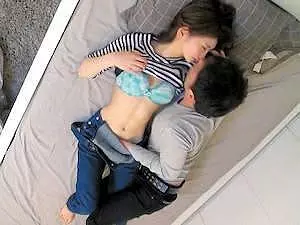 『そこはダメぇ‥』ボーイッシュでクソ美少女な素人娘をお持ち帰りしてベッドに押し倒し愛撫責めなし崩し的に犯したった様子を隠