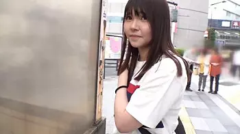 【ひかる20歳JD】《ナンパ&rarr;賞金目当てなし崩しセックス》ホテル『これ舐めるの？』フェラパイズリ立ちバック正常位バック