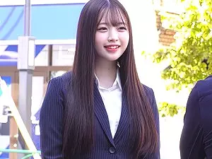 【素人ナンパ】「イクイクイクっ！」ロングヘア女子！入社したばかりの女子社員が生チンでおまんこピストンされる！