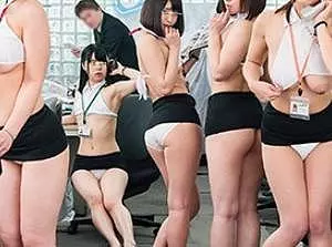 SOD女子社員 夏の新制服は下乳5cm以上 下尻5cm以上見える5cmクールビズ！爆乳晒して羞恥プレイｗｗｗ
