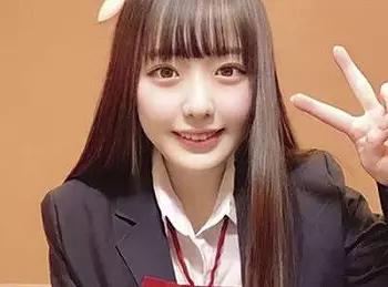 【美少女JK&times;美人】黒髪ロングのアイドル級ロリ美少女JKパイパン美人がスケベな展開！四つん這いご奉仕フェラもあるよ！