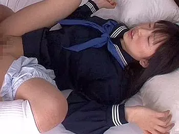 ＜松下ひかり＞制服美少女との放課後性交！ミニマムロリボディは敏感すぎて感じまくり！