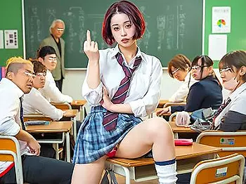 【MINAMO】ムカつくギャルJKをリベンジ集団レイプ！頭掴んでイラマチオさせて鬼ピストンで犯す！